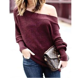 Free People✨ Off the Shoulder Sweater ✨ best offer